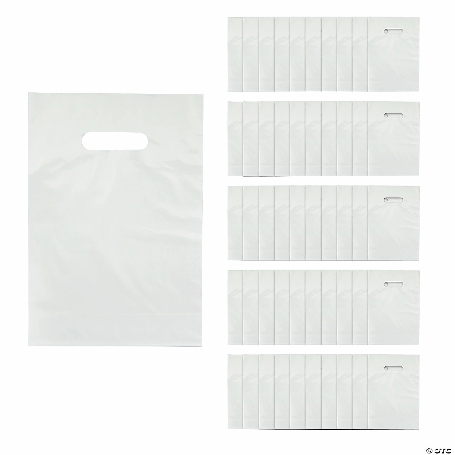 Best Pirce โ๏ธ Solid Color Plastic Goody Bags - 50 Pc. ๐ 3 Best Pirce โ๏ธ Solid Color Plastic Goody Bags - 50 Pc. ๐