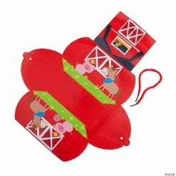 Promo π Barn Treat Boxes - 12 Pc. π 7 Promo π Barn Treat Boxes - 12 Pc. π -Cheap Birthday Party Favors Store barn treat boxes 12 pc 13970994 a02