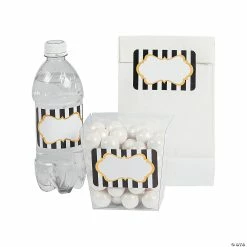 Cheap Birthday Party Favors Store -Cheap Birthday Party Favors Store black and gold foil label sticker roll 100 pc 13808492 a01
