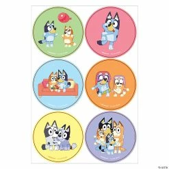 Best Sale π Bluey Party Sticker Sheets - 4 Sheets π