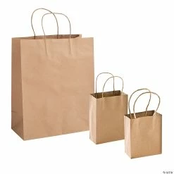 Best deal π Bulk Kraft Paper Gift Bags - 60 Pc. βοΈ