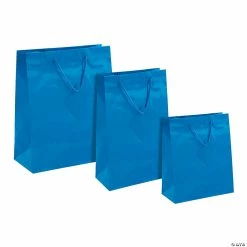 Discount ✔️ Bulk Neon Gift Bags with Tag - 60 Pc. 🤩