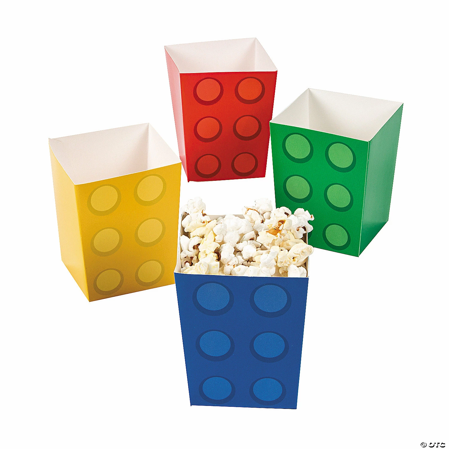 Brand new π Color Brick Party Popcorn Boxes - 24 Pc. π 3 Brand new π Color Brick Party Popcorn Boxes - 24 Pc. π