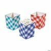 Promo β€οΈ County Fair Gingham Popcorn Boxes - 24 Pc. π 2 Promo β€οΈ County Fair Gingham Popcorn Boxes - 24 Pc. π -Cheap Birthday Party Favors Store county fair gingham popcorn boxes 24 pc 13943004