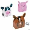 Promo ✔️ Farm Animal Party Favor Boxes - 12 Pc. 🛒 -Cheap Birthday Party Favors Store farm animal party favor boxes 12 pc 13721464