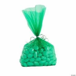 Cheap Birthday Party Favors Store 28 Outlet π 5 1/4" x 2 1/2" x 11" Medium Cellophane Treat Bags - 50 Pc. π