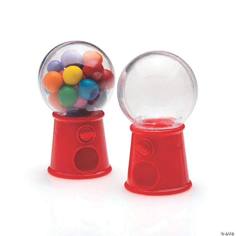 Wholesale π Gumball Favor Containers - 12 Pc. π 3 Wholesale π Gumball Favor Containers - 12 Pc. π