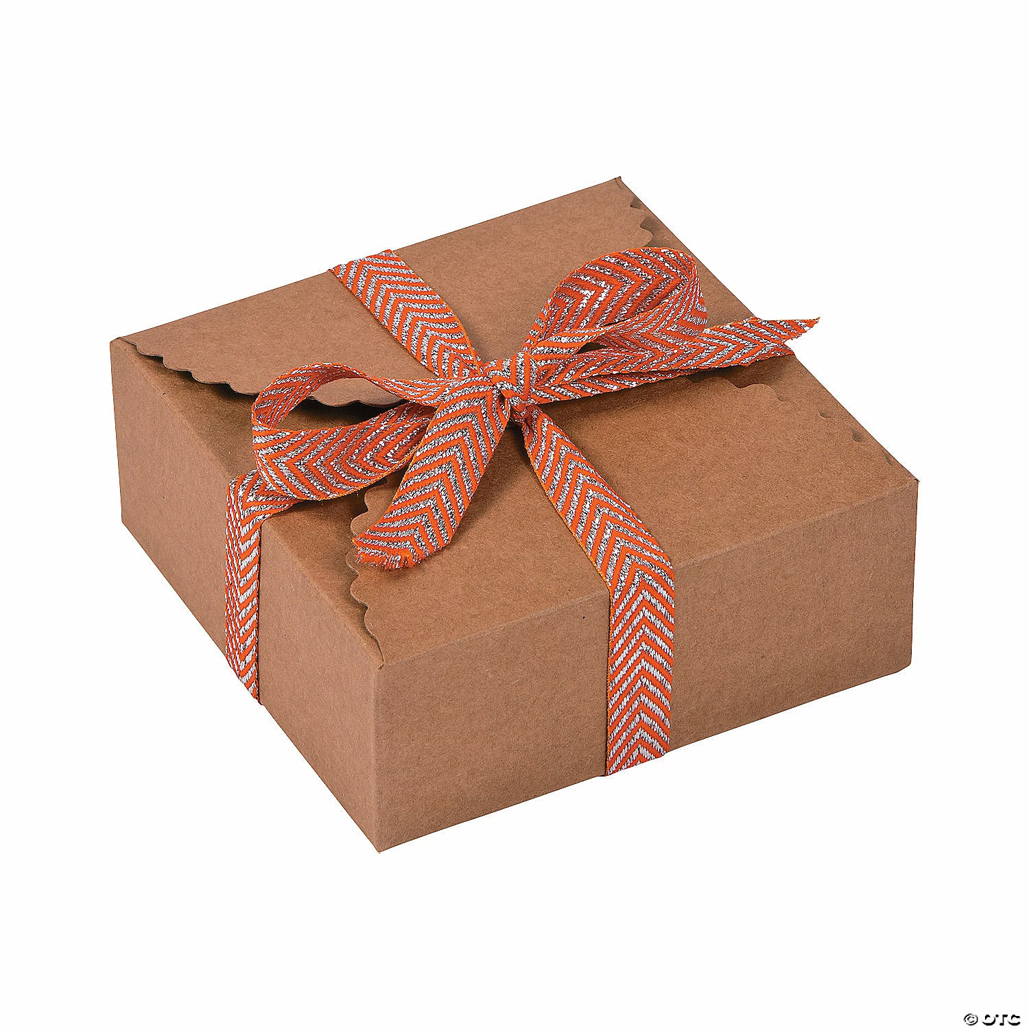 Brand new ❤️ Kraft Paper Scalloped Edge Favor Boxes - 24 Pc. ❤️ 3 Brand new ❤️ Kraft Paper Scalloped Edge Favor Boxes - 24 Pc. ❤️