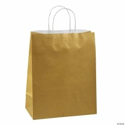 Best reviews of π Large Kraft Paper Gift Bags - 12 Pc. π