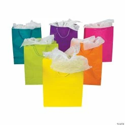 Top 10 😀 Large Neon Paper Gift Bags - 12 Pc. 🤩