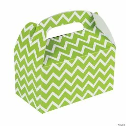 Cheap 🔔 Chevron Favor Boxes - 12 Pc. 🌟