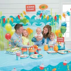 Best Pirce ⌛ Little Fisherman Pails with Lids - 12 Pc. 🛒 -Cheap Birthday Party Favors Store little fisherman pails with lids 12 pc 13733898 a03