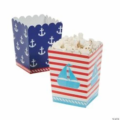 Cheap Birthday Party Favors Store 18 Buy π Little Sailor Mini Popcorn Boxes - 24 Pc. π