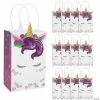 Deals 💯 Medium Purple Unicorn Gift Bags - 12 Pc. 🥰 -Cheap Birthday Party Favors Store medium purple unicorn gift bags 12 pc 14104830