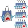 Best Sale 🥰 Medium Shark Gift Bags - 12 Pc. 🧨 -Cheap Birthday Party Favors Store medium shark gift bags 12 pc 14104743