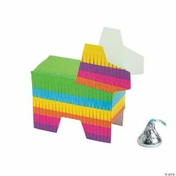 Cheap 🔥 Mini Donkey Piñata Treat Boxes - 12 Pc. 🛒