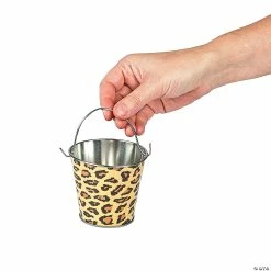 Best Sale 😉 Mini Paradise Safari Favor Pails - 12 Pc. 🤩 -Cheap Birthday Party Favors Store mini paradise safari favor pails 12 pc 34 1762 a01