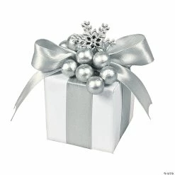 New 👍 Mini Favor Boxes - 24 Pc. 🎉 -Cheap Birthday Party Favors Store mini white favor boxes 24 pc 3 2614 a01