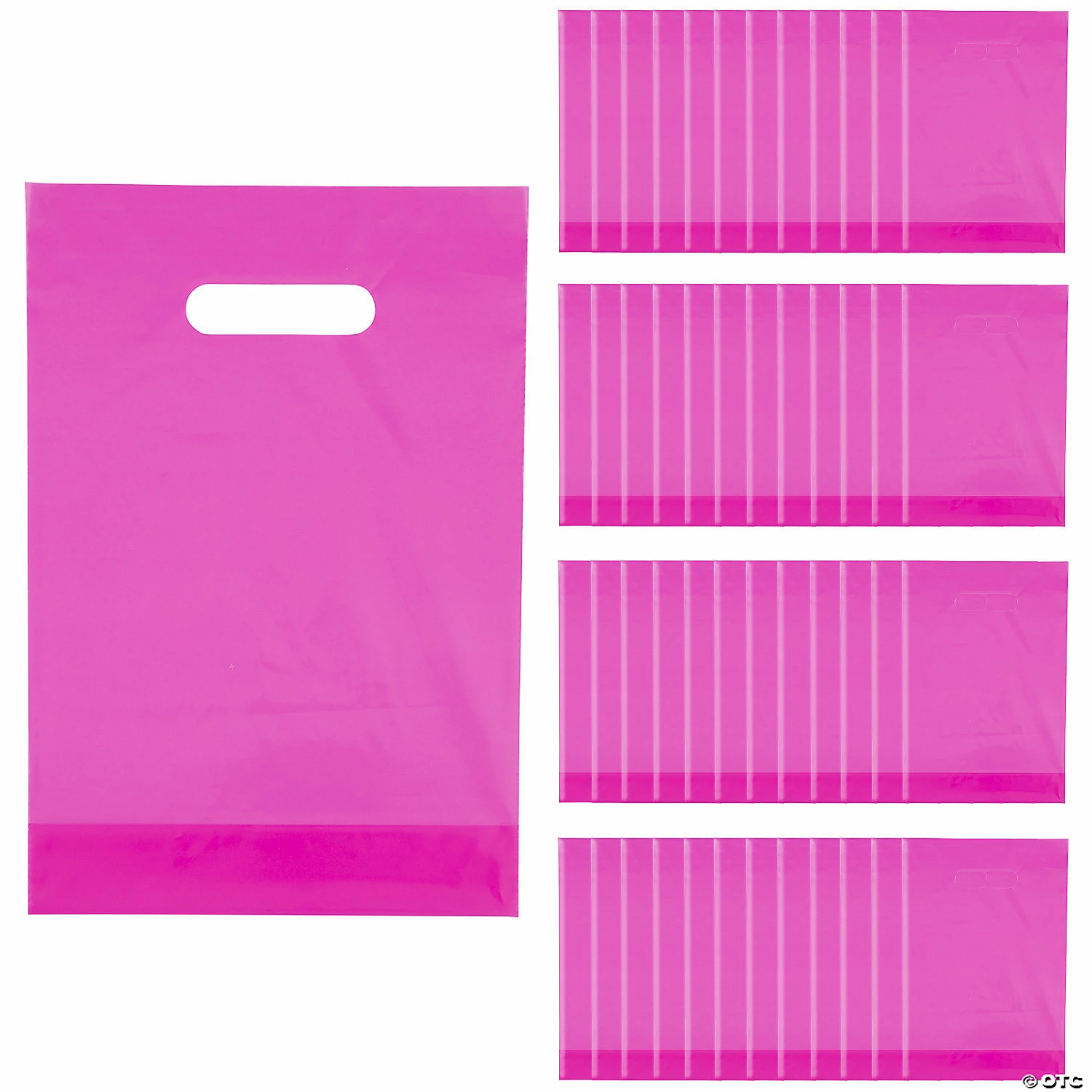 Best Pirce π Solid Color Plastic Goody Bags - 50 Pc. π€© 3 Best Pirce π Solid Color Plastic Goody Bags - 50 Pc. π€©