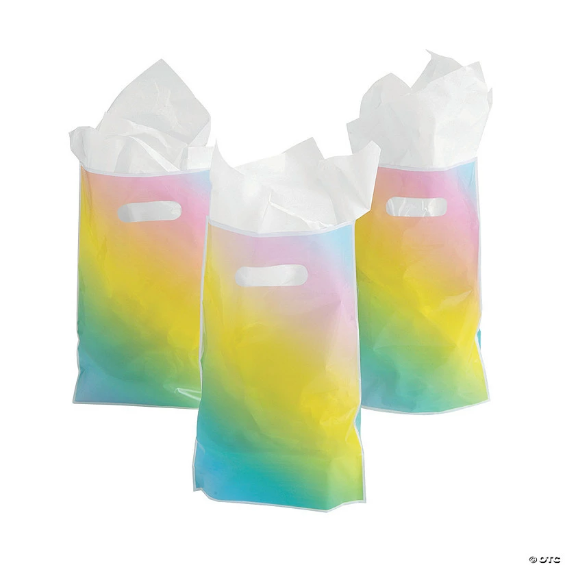 Outlet π Pastel Rainbow Goody Bags - 50 Pc. β 3 Outlet π Pastel Rainbow Goody Bags - 50 Pc. β