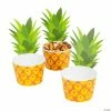 Cheapest ⭐ Pineapple Paper Snack Cups- 12 Ct. 🔥 -Cheap Birthday Party Favors Store pineapple paper snack cups 12 ct 13963862