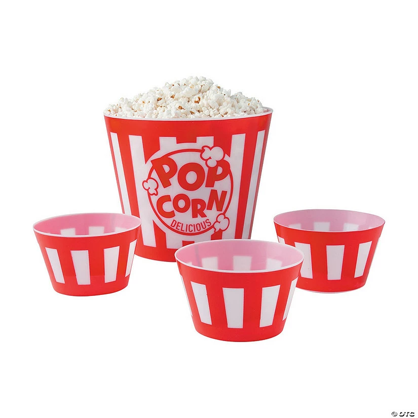 Coupon π Popcorn Bowl Set - 5 Ct. π 3 Coupon π Popcorn Bowl Set - 5 Ct. π