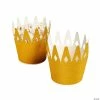 Promo 🧨 Princess Crown-Shaped Snack Cups - 12 Pc. 🤩 -Cheap Birthday Party Favors Store princess crown shaped snack cups 12 pc 14115238