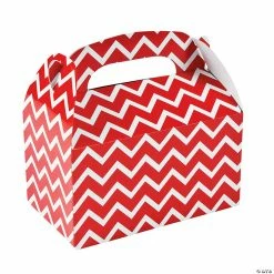 Buy 👍 Chevron Favor Boxes - 12 Pc. 🔥