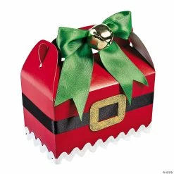 Wholesale 😉 Treat Boxes - 12 Pc. 😉 -Cheap Birthday Party Favors Store red favor boxes 12 pc 3 3595 a01