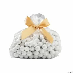 Flash Sale 🛒 Small Clear Cellophane Bags with Gold Bow Kit for 50 ⭐