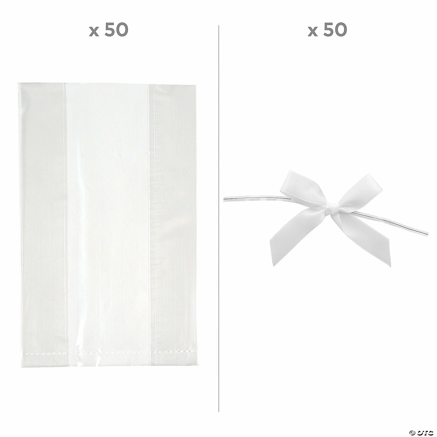 Best Sale 🎁 Small Clear Cellophane Bags with White Bow Kit for 50 🥰 4 Best Sale 🎁 Small Clear Cellophane Bags with White Bow Kit for 50 🥰 - Image 2