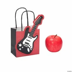 Hot Sale ❤️ Small Guitar-Shaped Gift Bags - 12 Pc. 🔔