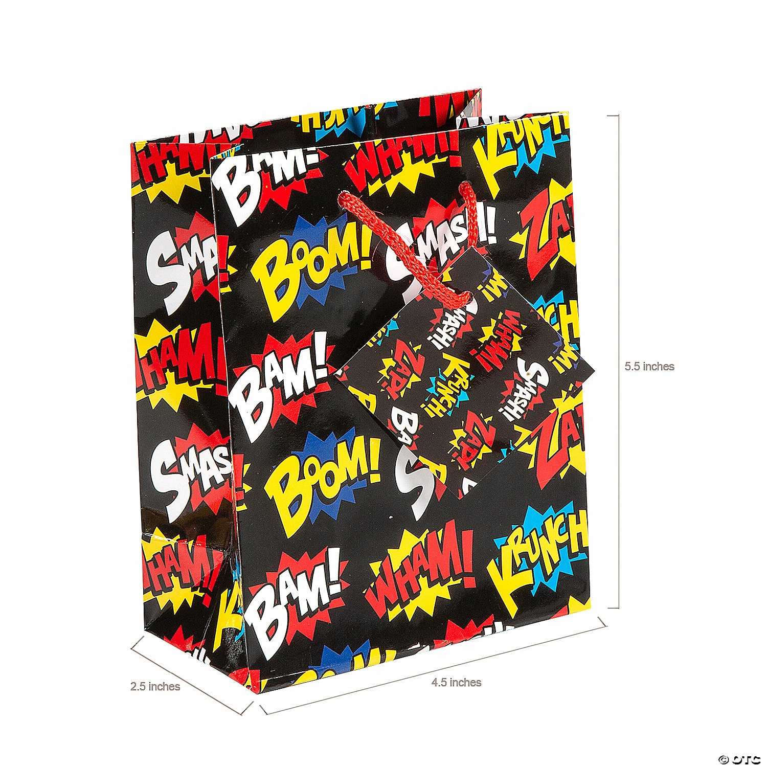 New π₯ Small Superhero Paper Gift Bags with Tags - 12 Pc. β 4 New π₯ Small Superhero Paper Gift Bags with Tags - 12 Pc. β - Image 2