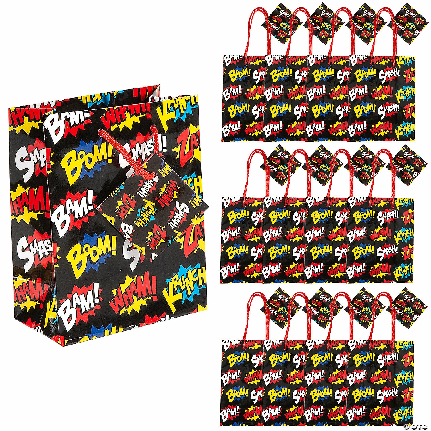 New π₯ Small Superhero Paper Gift Bags with Tags - 12 Pc. β 3 New π₯ Small Superhero Paper Gift Bags with Tags - 12 Pc. β