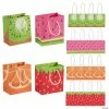 Wholesale 🔥 Small Tutti Frutti Paper Gift Bags - 12 Pc. 🛒 -Cheap Birthday Party Favors Store small tutti frutti paper gift bags 12 pc 13941258