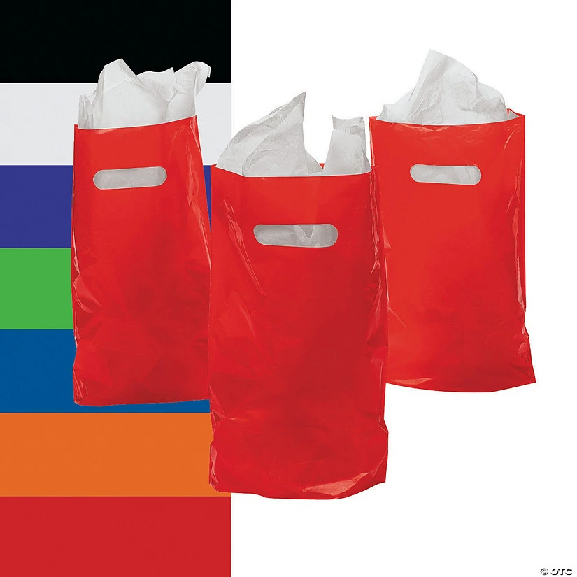 Flash Sale π€© Solid Color Plastic Goody Bags - 50 Pc. π 3 Flash Sale π€© Solid Color Plastic Goody Bags - 50 Pc. π