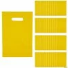 Best Sale ❤️ Solid Color Plastic Goody Bags - 50 Pc. ⭐ -Cheap Birthday Party Favors Store yellow plastic goody bags 50 pc 13964232 1