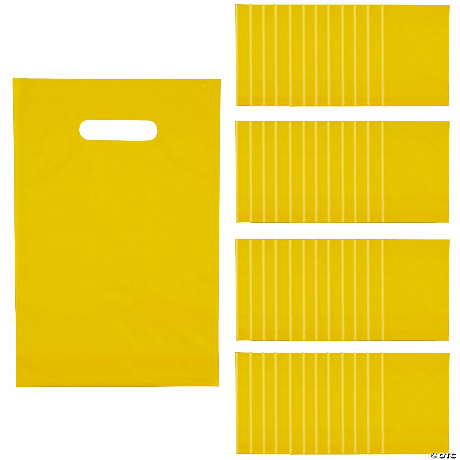 Best Sale ❤️ Solid Color Plastic Goody Bags - 50 Pc. ⭐ 3 Best Sale ❤️ Solid Color Plastic Goody Bags - 50 Pc. ⭐